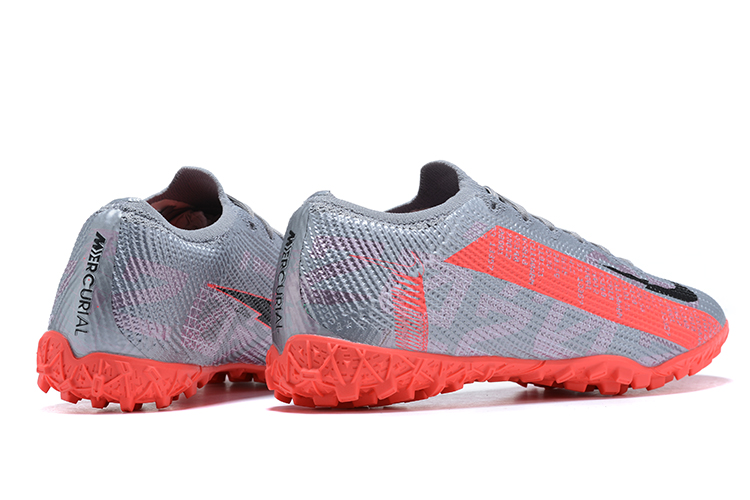 Nike Mercurial Vapor VII 7 Elite TF-Gray Red shoes