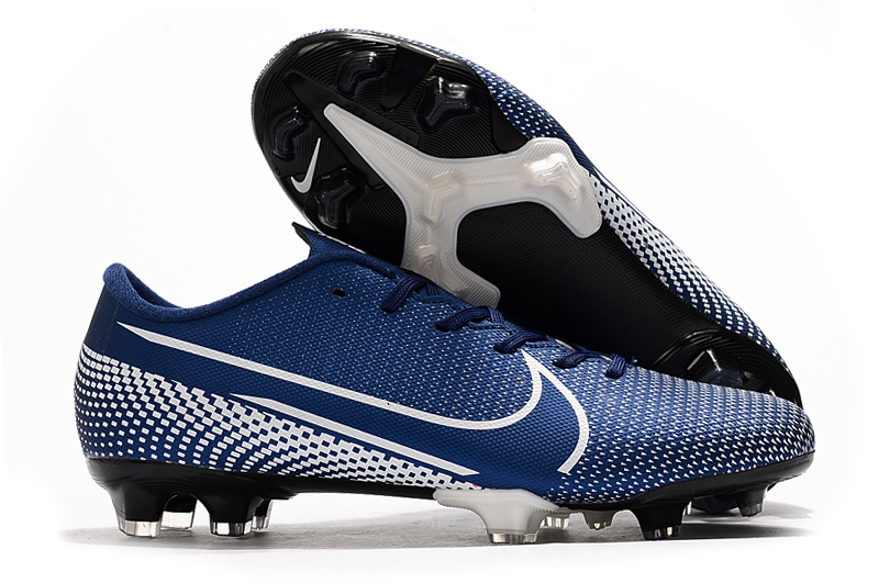 nike mercurial blue and white