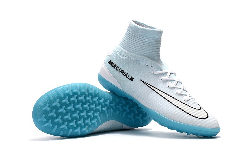 Nike MercurialX CR7 TF Victoria Platino puro Right