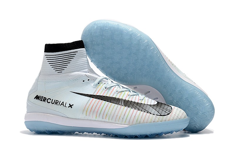 Nike MercurialX Proximo II CR7 Indoor IC-Blanco Rayas Right