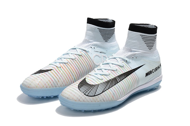 Nike Proximo CR7 Indoor IC-Blanco / Rayas