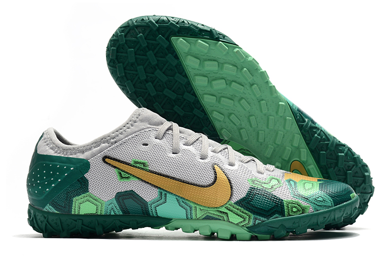 Nike Vapor 13 Pro TF-Gris Oro Verde Shop