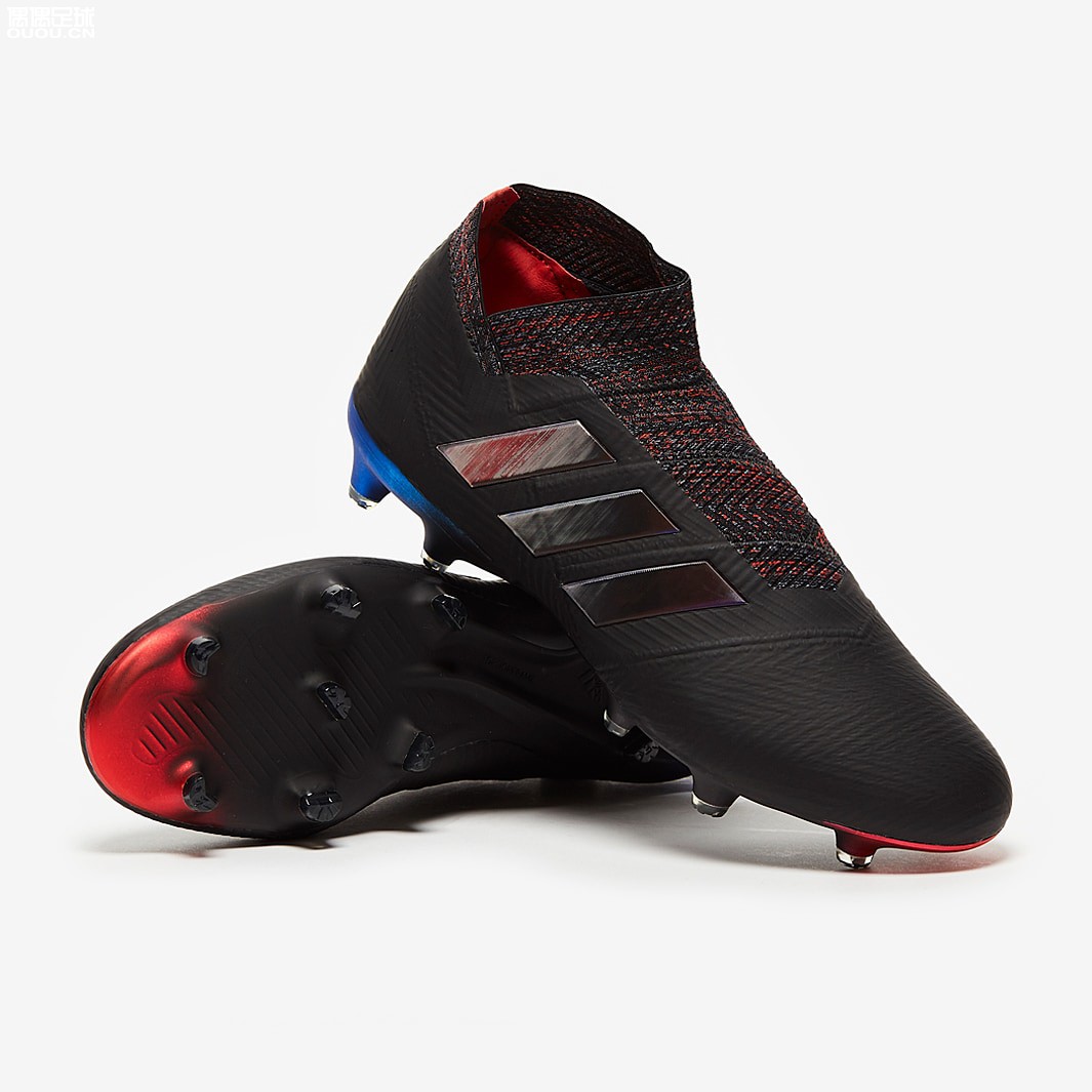 adidas Nemeziz 18+ FG Black Red Blue Shop