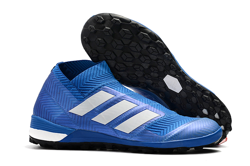 adidas Nemeziz Tango 18+ TF-Blue White Right