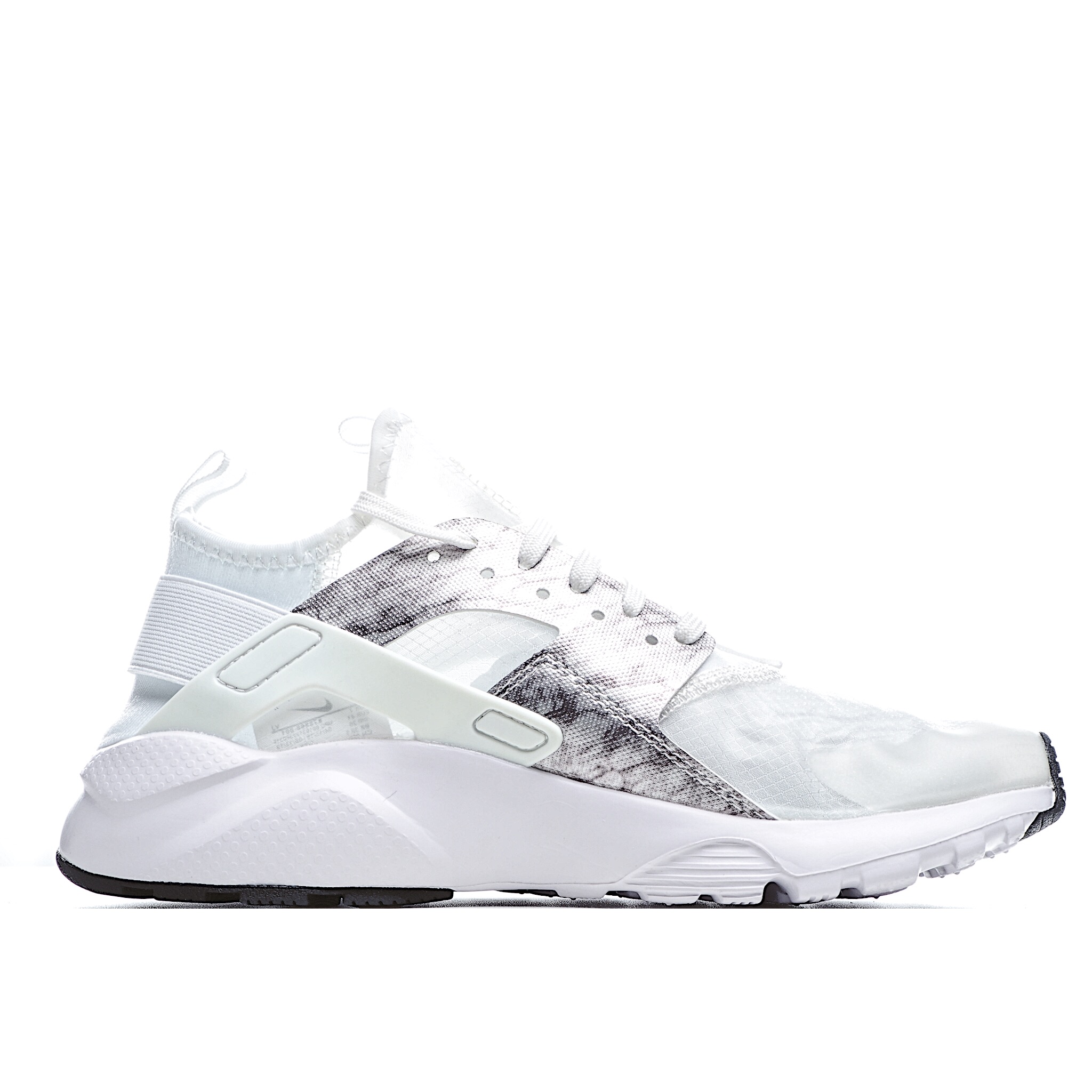 Nike Air Huarache Run Premium 4th generation imported black and white ...