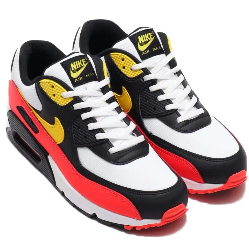 air max 90 red yellow black