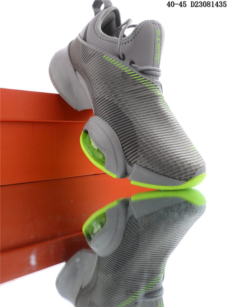 Nike Air Zoom Superrep graygreen cushioned running shoesAffordable