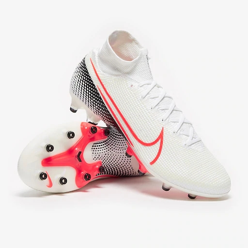 nike mercurial red and white