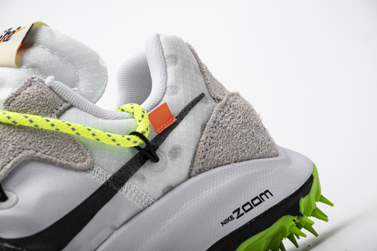 Off-White Nike Zoom Terra Kiger 5 White Shoe mouth