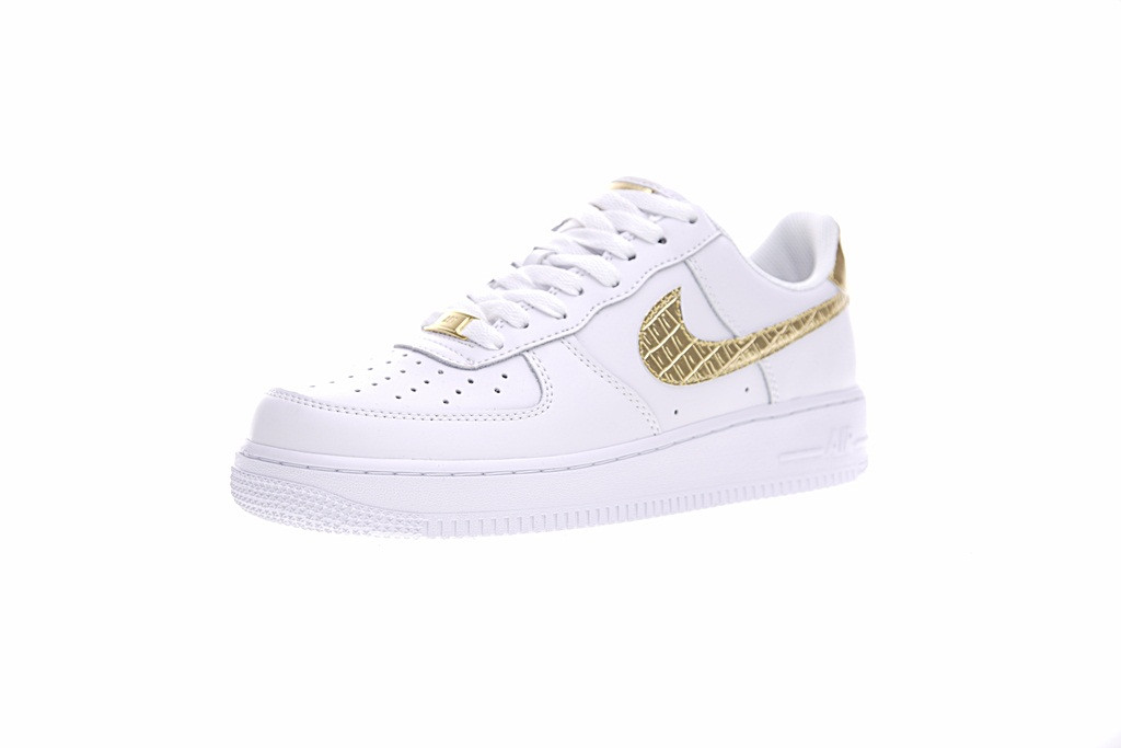 air force 1 golden patchwork