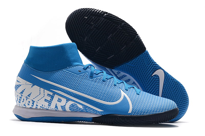 Nike Mercurial Superfly VII Academy IC blue and white