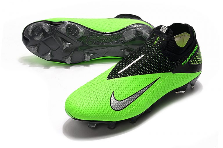 nike phantom vision black and green