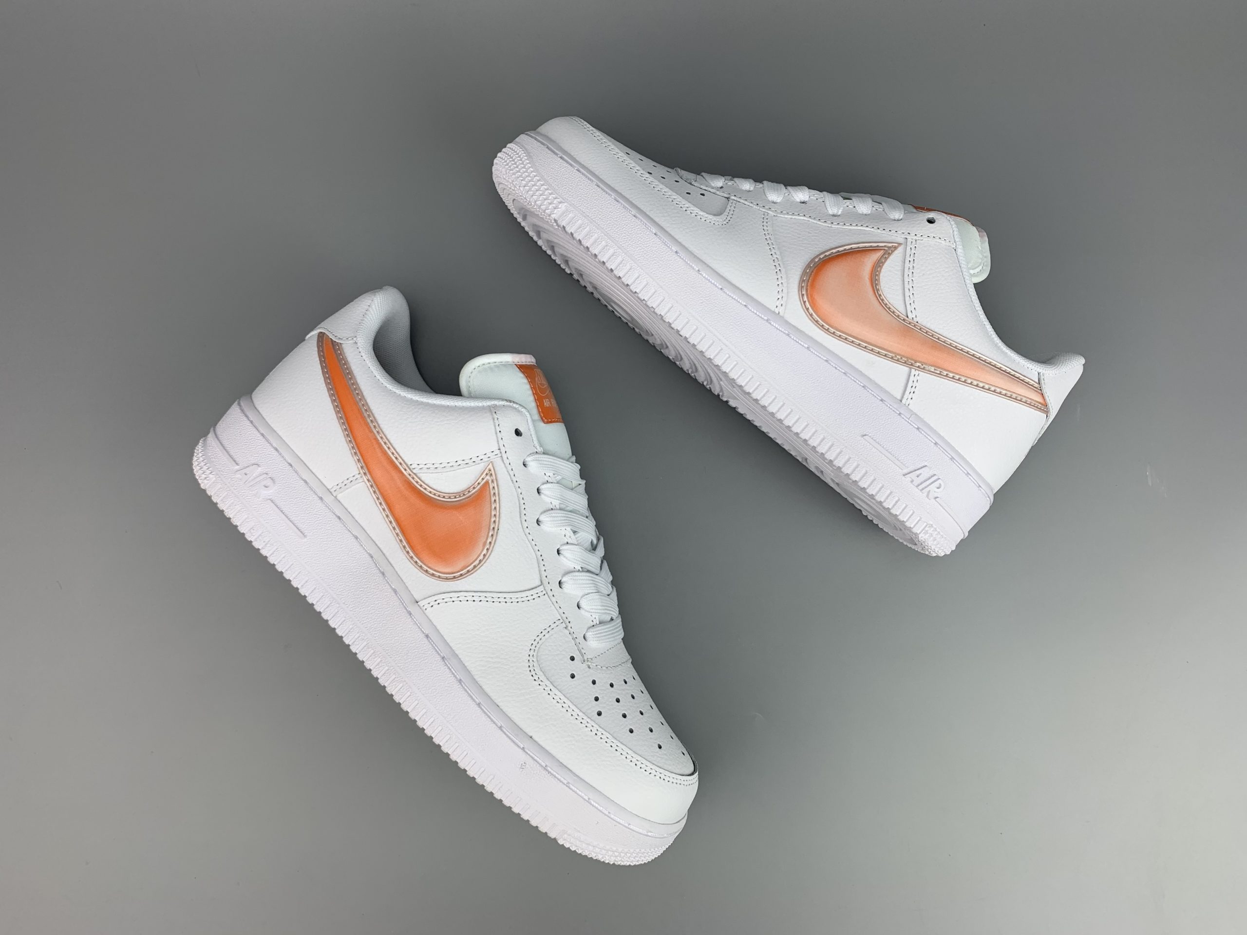 bright orange air force 1