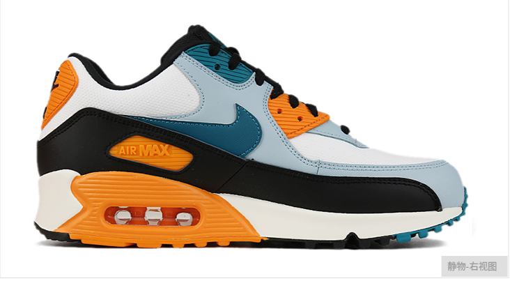 nike air max 90 essential black and blue