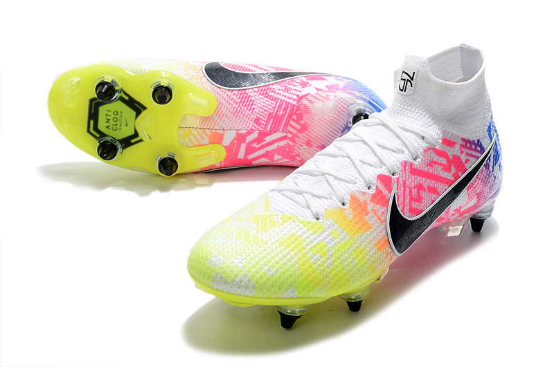 nike mercurial yellow and pink