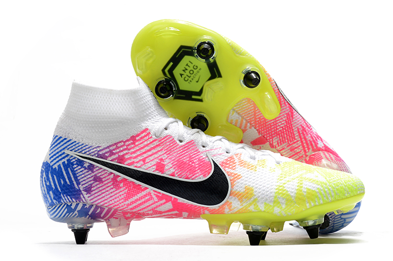 nike mercurial superfly pink black and white