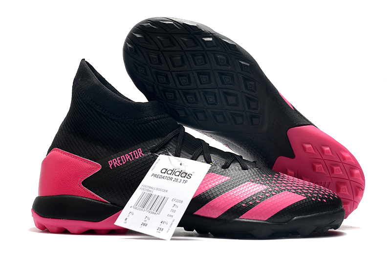 pink and black adidas falcon