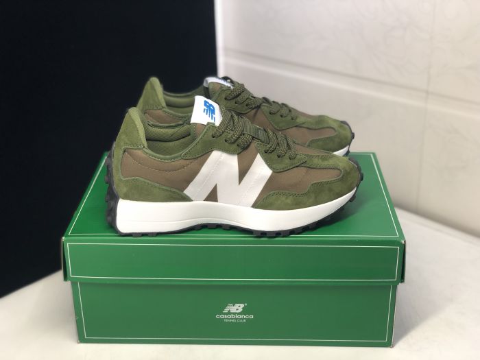 New Balance 327-Military Green White MS327IS