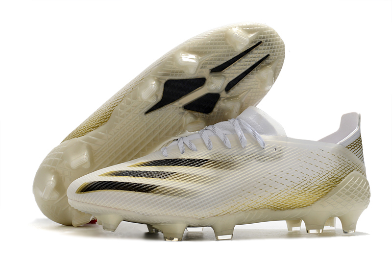 adidas X Ghosted .1 FG-Metal Gold White Black Left