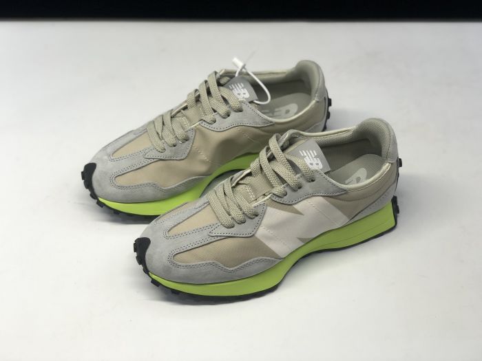 New Balance MS327CPA gray yellow Retro casual sports jogging shoes buy