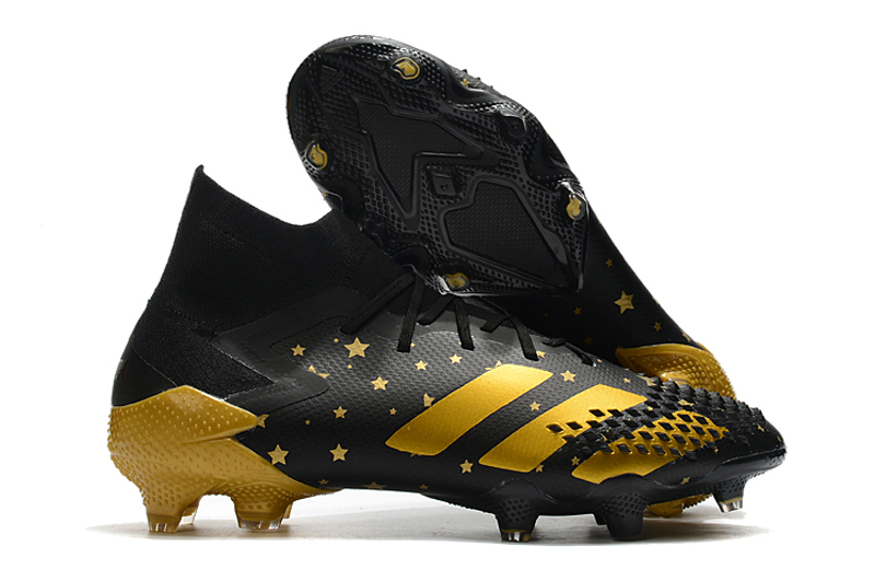 adidas Predator Mutator 20.1 FG Black Gold Yellow side