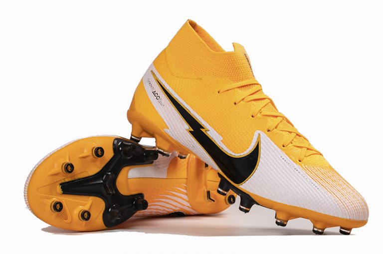nike boots yellow