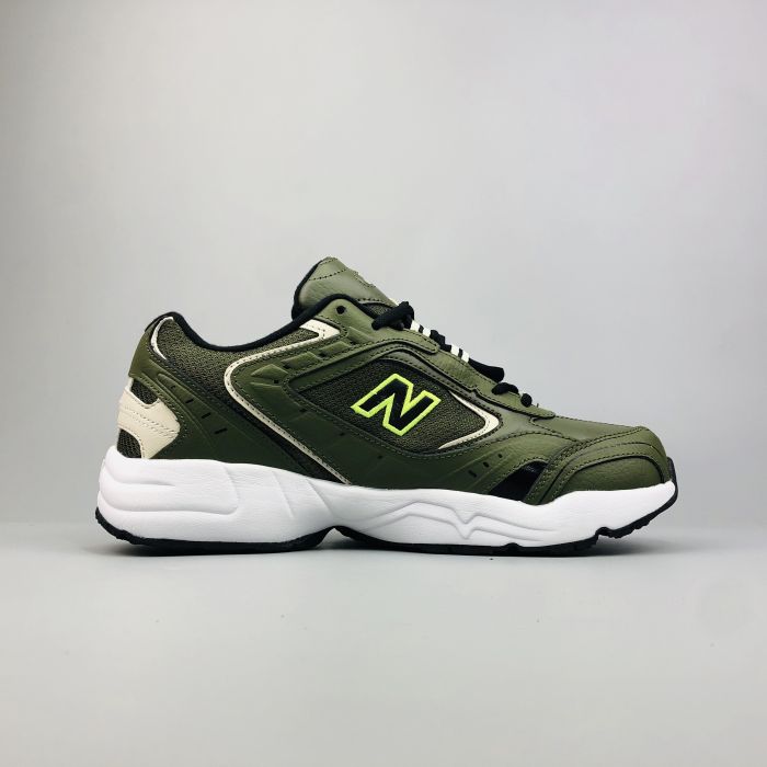 New Balance WX452SO dark green army colorrunning shoes