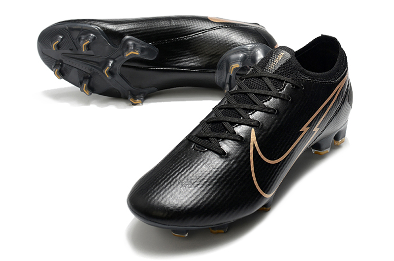 nike mercurial black and gold