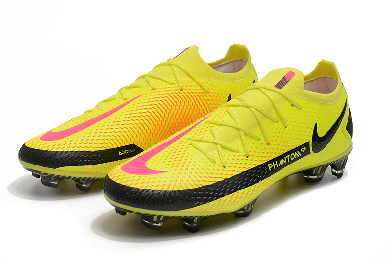 Nike Phantom GT Elite FG yellow and black football boots shop