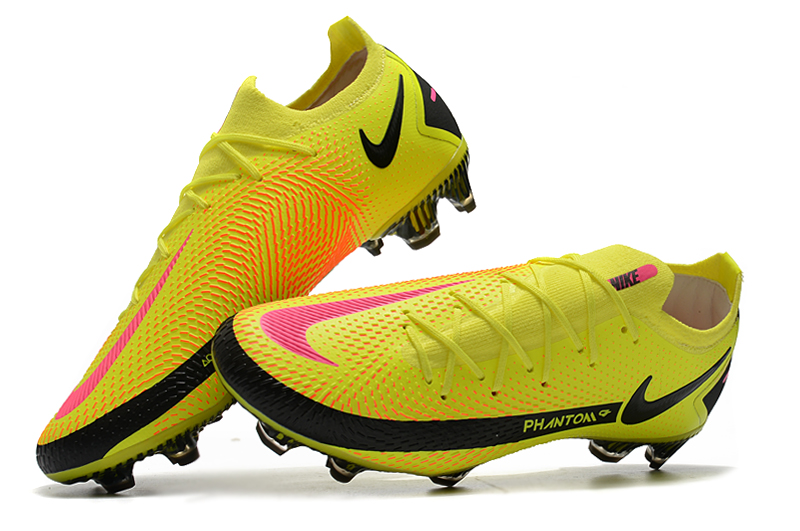Nike Phantom GT Elite FG yellow and black football boots