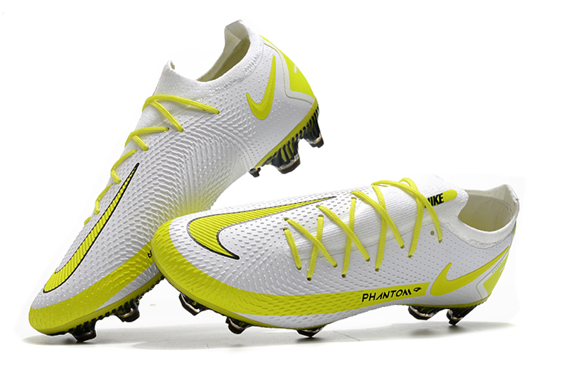 Nike Phantom GT Elite FG yellow and white football boots