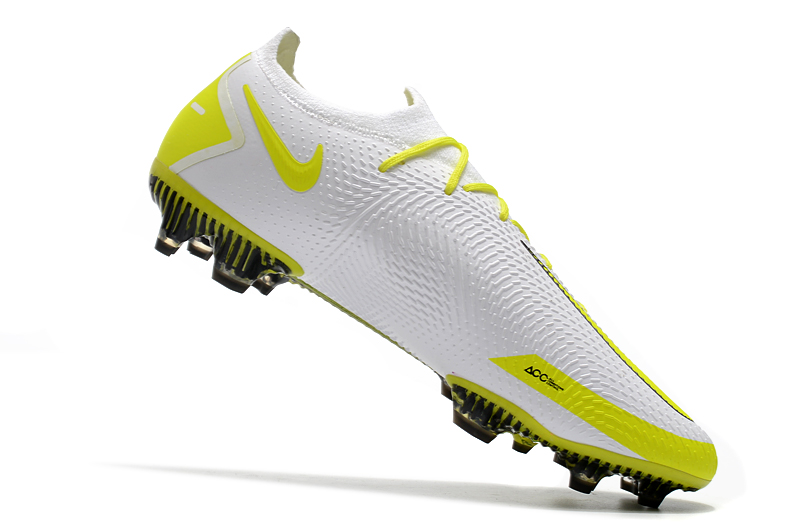 Nike Phantom GT Elite FG yellow and white football boots Inside