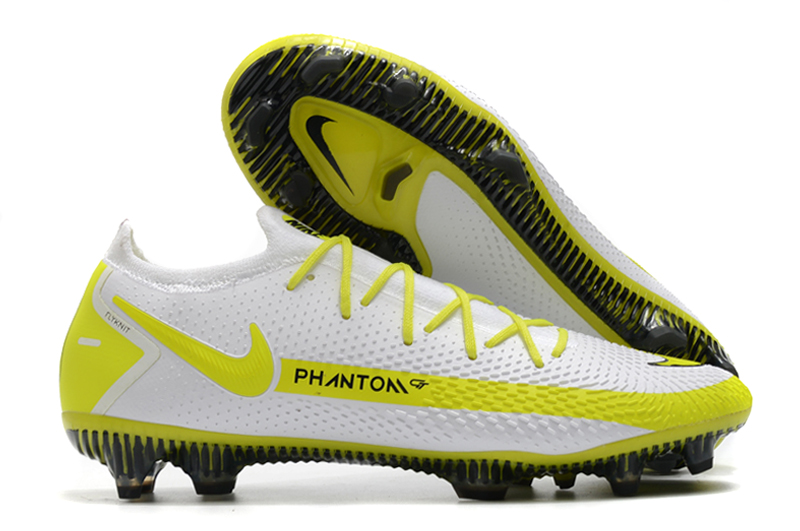 Nike Phantom GT Elite FG yellow and white football boots shop