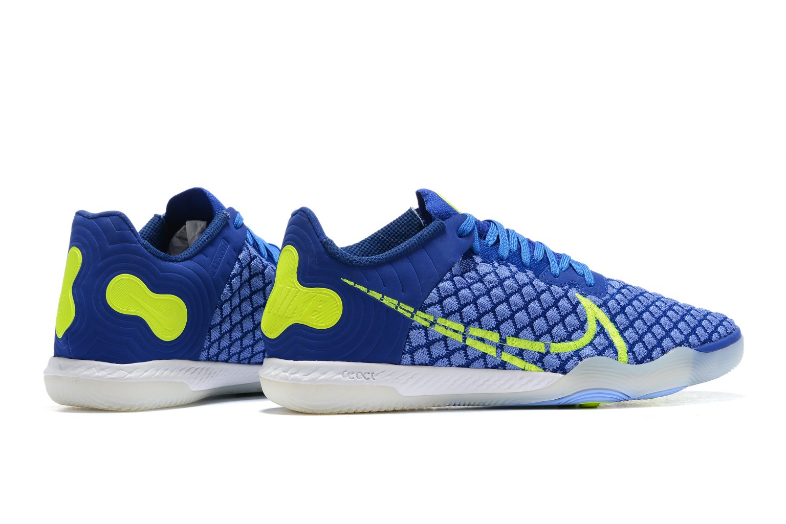 nike football boots blue and yellow