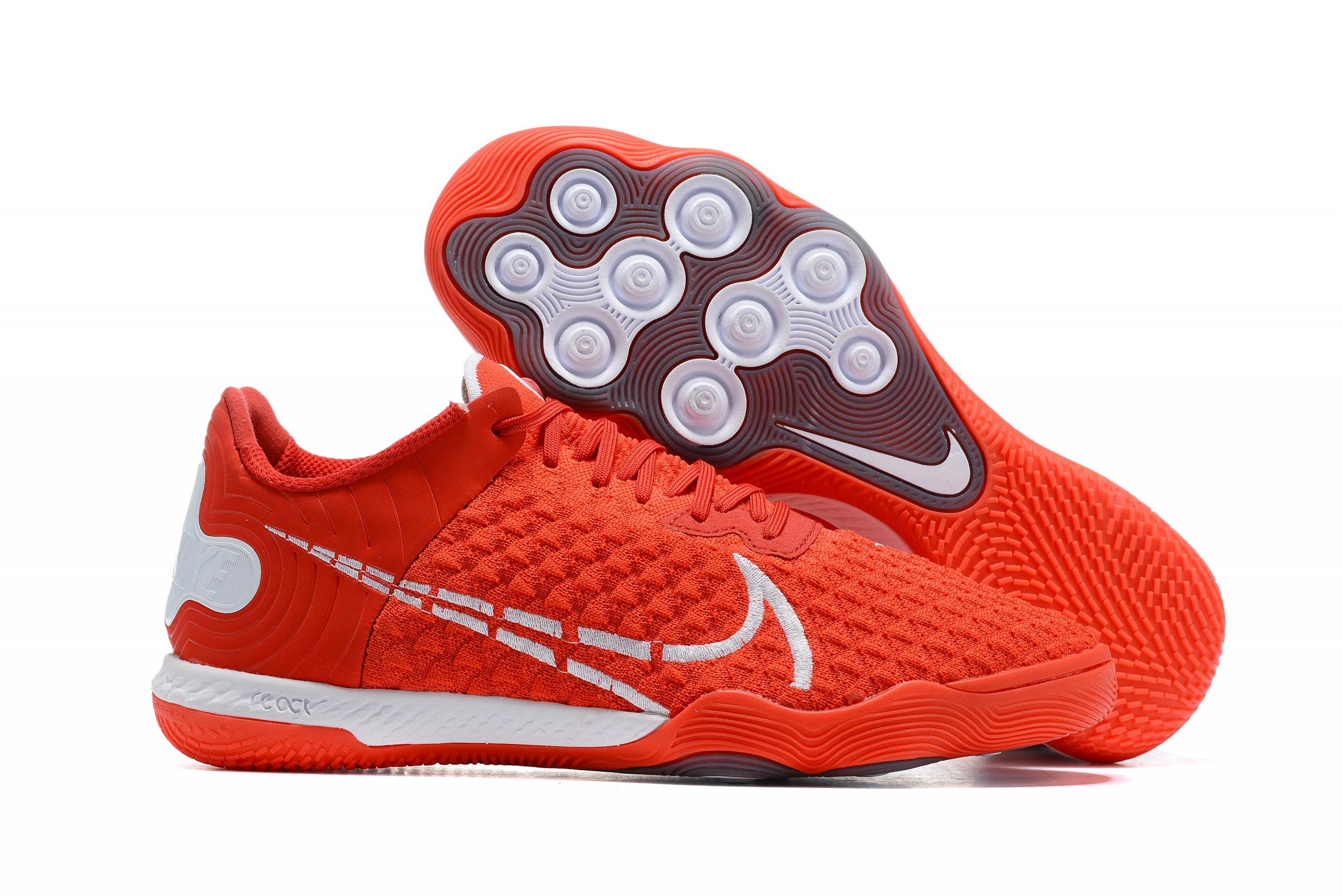 Nike Reactgato IC red football boots Outside