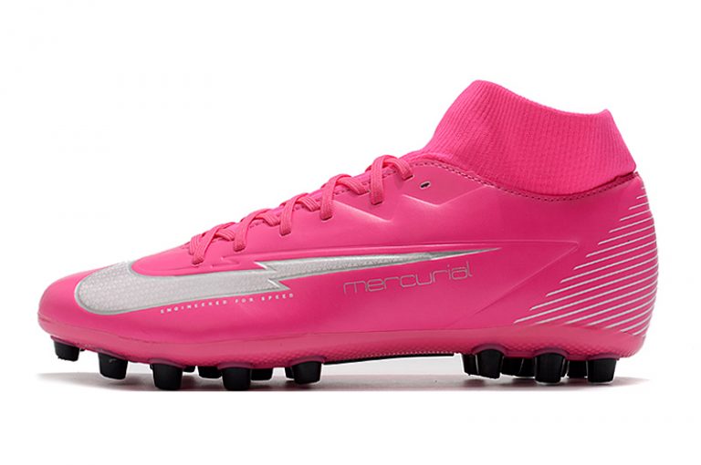 pink cr7 cleats