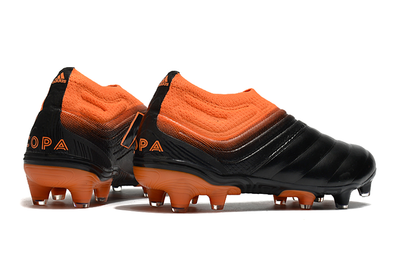 adidas orange and black football boots
