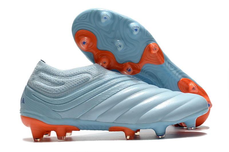 adidas white and blue football boots