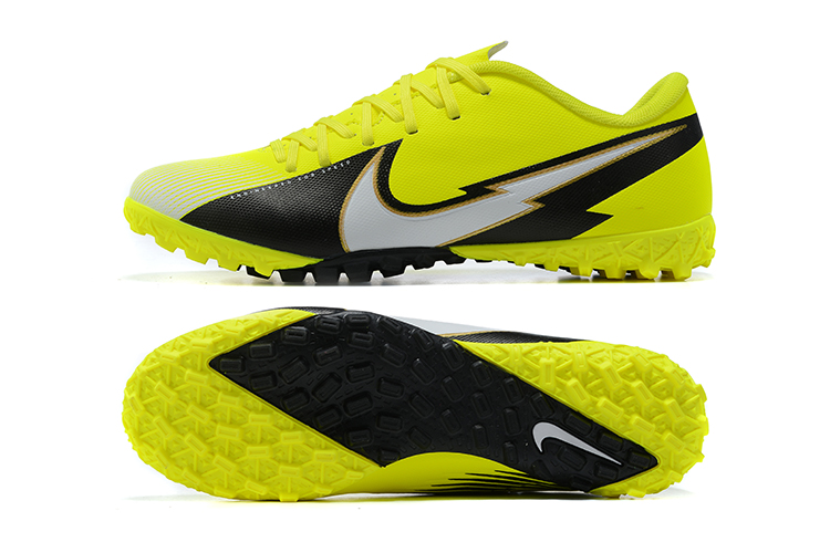 2020 Nike Mercurial Vapor 13 Academy TF Yellow Black sole