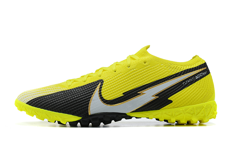 Nike Mercurial Vapor VII 7 Elite TF yellow black Outside