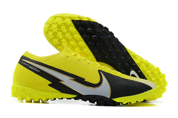 Nike Mercurial Vapor VII 7 Elite TF yellow black side