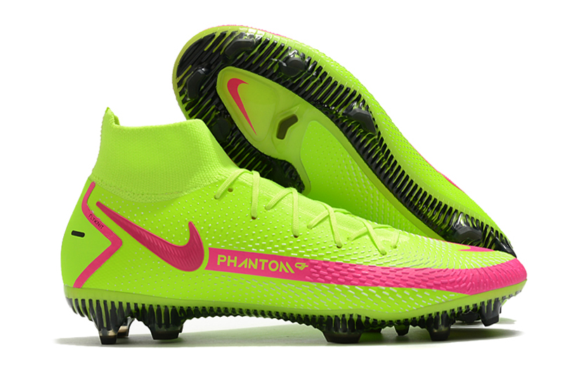 Nike Phantom GT Elite Dynamic Fit FG green pink football shoes shop