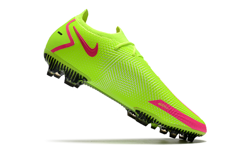 Nike Phantom GT Elite FG green pink football shoes Inside