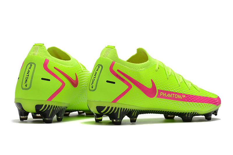 Nike Phantom GT Elite FG green pink football shoes Sell