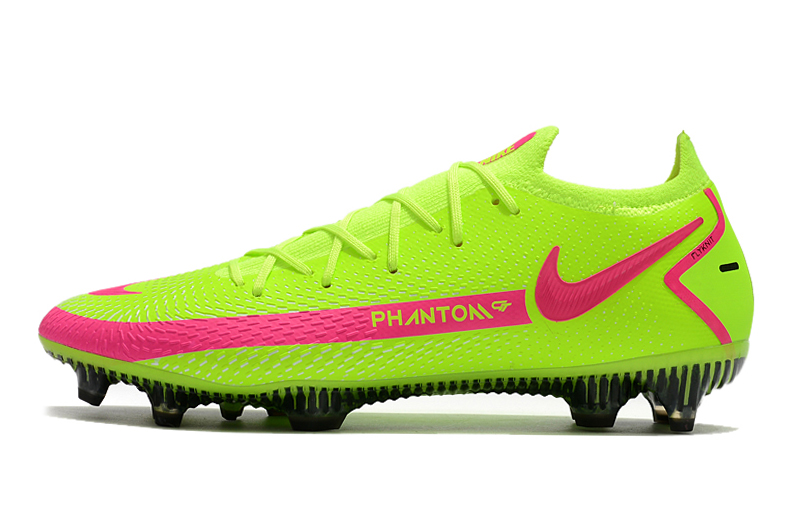 Nike Phantom GT Elite FG green pink football shoes Shoes
