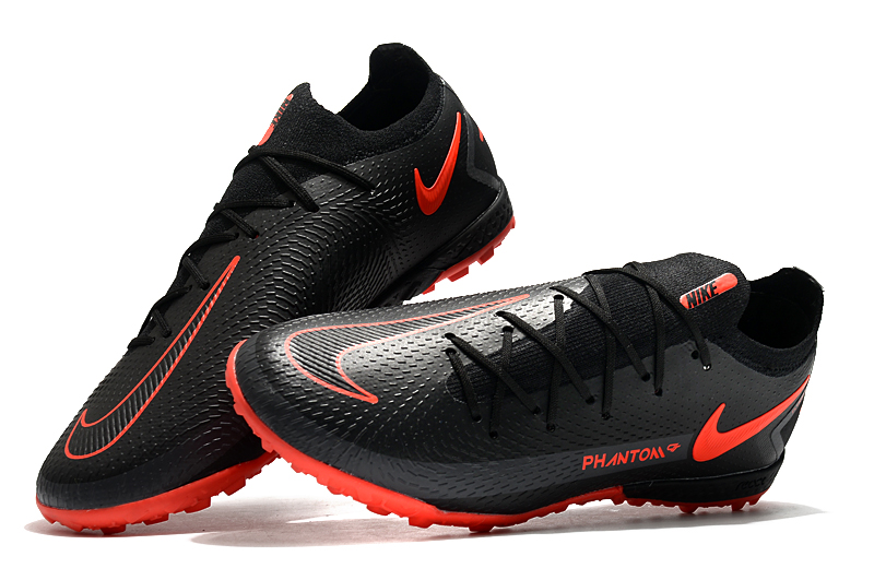 Nike Phantom GT Elite TF black and red football boots