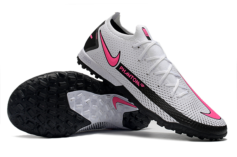 Nike Phantom GT Elite TF white and black football boots right