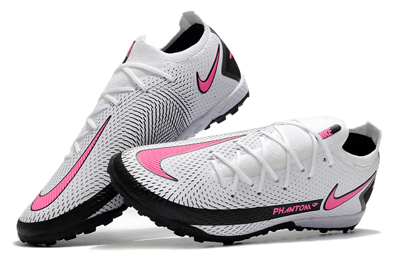 Nike Phantom GT Elite TF white and black football boots