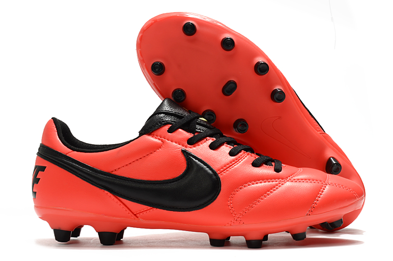 Nike Premier 2.0 FG Red and Black Football Boots