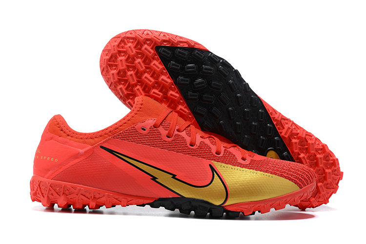 Nike Vapor 13 Pro TF red and gold football boots Sell